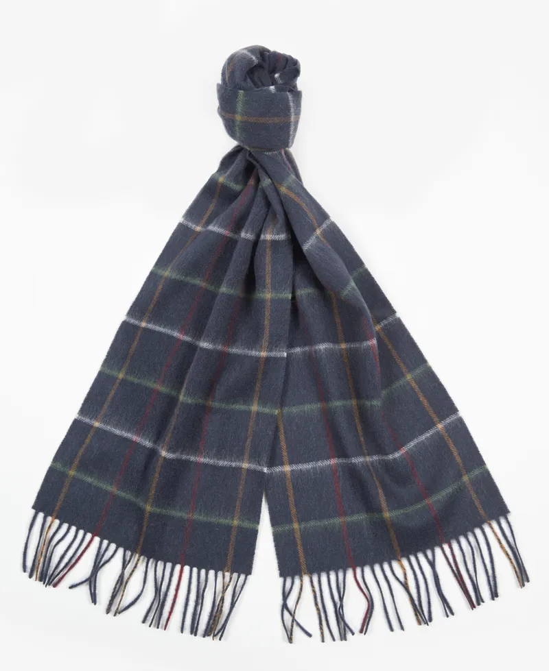 Barbour Tattersall Lambswool Scarf Country Mix